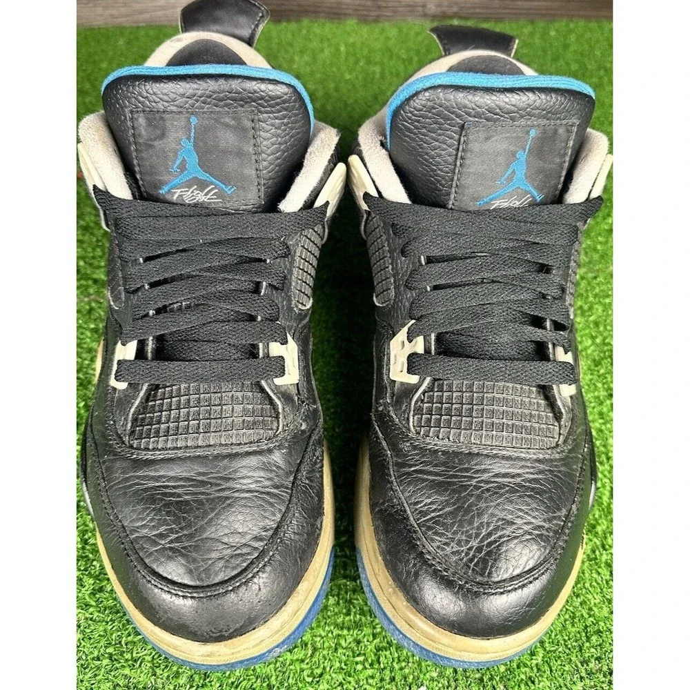 Air Jordan 4 Retro‎ Motorsports Alternate 2017 Size 6.5 Black 4 Blue IV womens 8